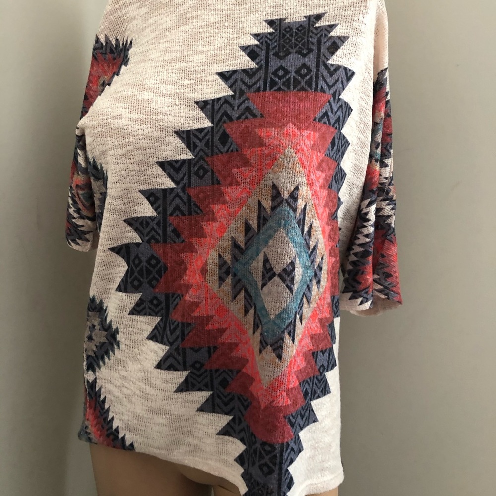 Ginger G tribal print blouse